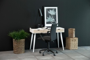 Birou Neptun V1, Alb, 77.1x110x50 cm - Img 2