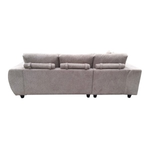 Coltar dreapta Londe, Gri/Bej, 273x211x92 cm - Img 5