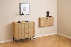 Comoda Albany, Natural, 80.4x80.6x40 cm - Img 2
