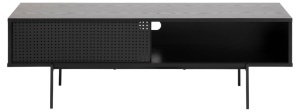 Comoda TV Angus, Negru, 44.5x140x40 cm - Img 6