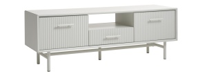 Comoda TV PALMA, Gri deschis, 45x50x140 cm