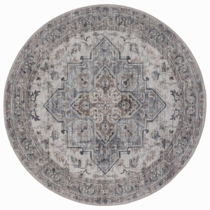 Covor Rotund INKA V4 Bej 120x120 cm - Img 2