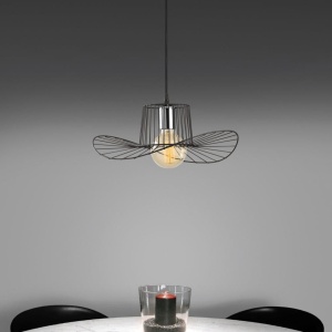Csillár Tel, fekete, 110x38 cm