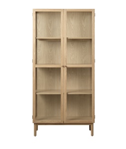 Dulap ELBA, Stejar deschis, 40x190x90 cm