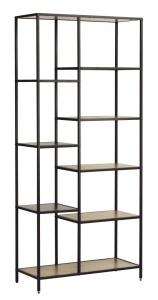 Dulap rafturi ALTINO, Stejar, 35x180x80 cm - Img 2