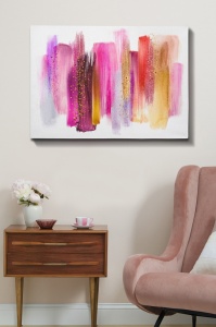 Festmény Kanvas, sokszínű, 70x100 cm