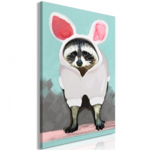 Festmény Raccoon or Hare? (1 részes) Függőleges, 60x90 cm