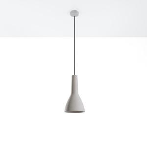 Függőlámpa, Empoli, szürke, 17x17x132 cm - Img 2