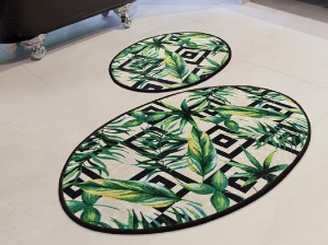 Fürdőszobai szőnyeg szett 2 db, Botanic