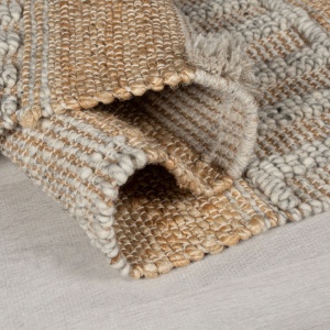 Futószőnyeg, Medina Jute, Flair Rugs, natúr/szürke, 60X230 cm - Img 3