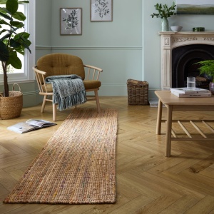 Futószőnyeg, Sarita Jute Boucle, Flair Rugs, többszínű, 60X230 cm