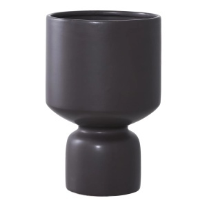Ghiveci flori, Negru, 15x15x23.5 cm - Img 5