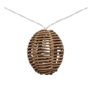 Instalatie lumini tip ghirlanda Carlisle, Natural, 180x6x6 cm