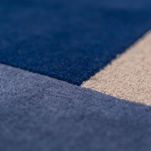 Kerek szőnyeg, Flair Rugs Mia Segment, kék, 200x200 cm - Img 5