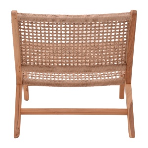 Kerti fotel, Beatrice Boho, Pako World, natúr, 65x78x68 cm - Img 5