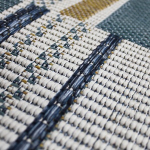 Kültéri futószőnyeg, Rosco Geo, Flair Rugs, kék, 80x230 cm - Img 4