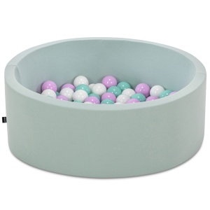 Labdamedence, Bubble Pops v1, menta, 85x85x30 cm