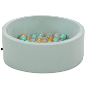Labdamedence, Bubble Pops v14, menta, 85x85x30 cm