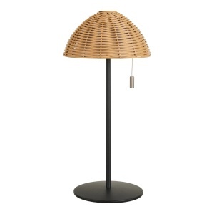 Lampa LED de masa Wigan, Natural, 15x15x32 cm - Img 5