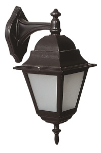 Lámpás stílusú fali lámpa, BAP-68179-BSY-M2, fekete/fehér