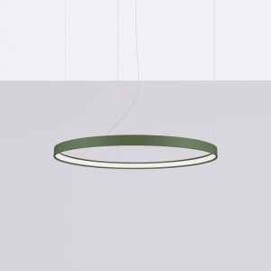LED-es csillár, Rio 78, 3000K, olíva, 78x78x150 cm - Img 2