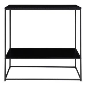Masa consola Vita, Negru, 36x80x80 cm - Img 2