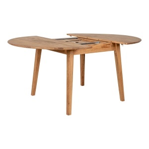 Masa dining Metz, Natural, 158x118x75.5 cm