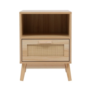 Noptiera cu raft, Scandy, Pako, Natural 40x39.5x55 cm - Img 6