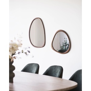 Oglinda de perete Luxon, Natural , 2x44x47 cm - Img 2