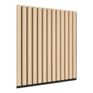 Panou acustic decorativ, Natural, 22x520x520 cm - Img 2