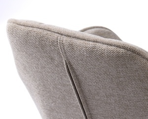 Scaun bar NOLAN, Nisipiu, 52x90-104x51 cm - Img 3