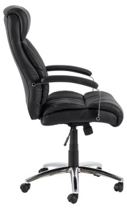 Scaun de birou Benson, Negru, 120x64.5x83 cm - Img 4