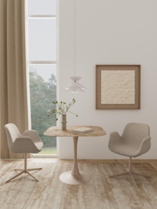 Scaun dining Beth V3, Maro, 81x57.5x55 cm