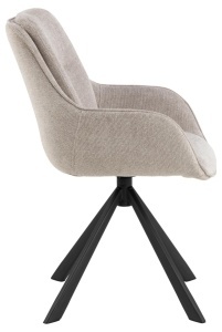 Scaun dining Carrie, Maro, 87.5x58.5x64 cm - Img 5