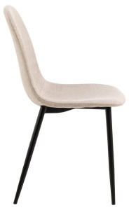 Scaun dining Celia, Bej, 86x44x54 cm - Img 7