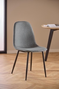 Scaun dining Celia V1, Gri, 86x44x54 cm - Img 4