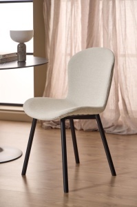 Scaun dining Esra, Bej, 86x50x58 cm - Img 3