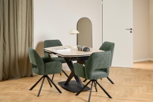 Scaun dining Graham, Verde, 87x59x62 cm