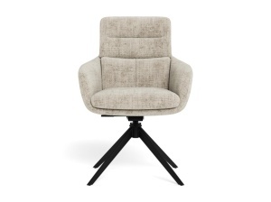 Scaun dining Roger, Bej, 90x62x67 cm - Img 3