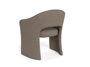 Scaun dining Tori, Gri, 80x64.5x56.5 cm - Img 4