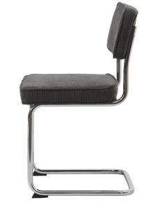 Scaun RUPERT, Gri, 53x84x50 cm - Img 3