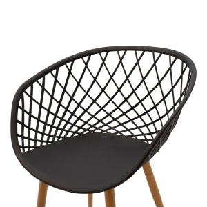 Scaun V2 Ezra Pako Antracit 62.5x56x82 cm - Img 6