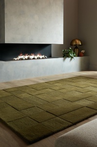 Szőnyeg, Flair Rugs, Moderno Caro, zöld, 200x290 cm - Img 5