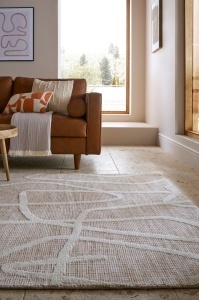 Szőnyeg Micah körbe kötött, Flair Rugs, bézs, 160x230 cm