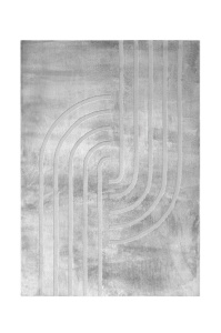 Szőnyeg, Zen Deluxe, szürke, 80x150 cm