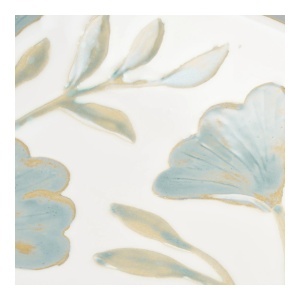 Tava decorativa, Alb, 35.5x35.5x5 cm - Img 2