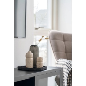 Tava decorativa, Negru, 26x26.5x2 cm - Img 2