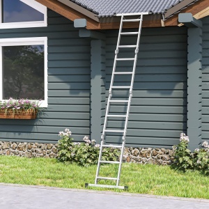 Többfunkciós létra, Songmics, 3.6 m, 150 kg, GLT36M - Img 9