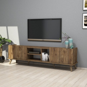 TV-szekrény, Elegante1310, Dió - Img 2