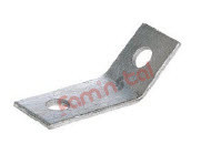 PIESA FIXARE PROFIL 41X21 / 41X41, 2 GAURI, 135° (SET 5 BUC)